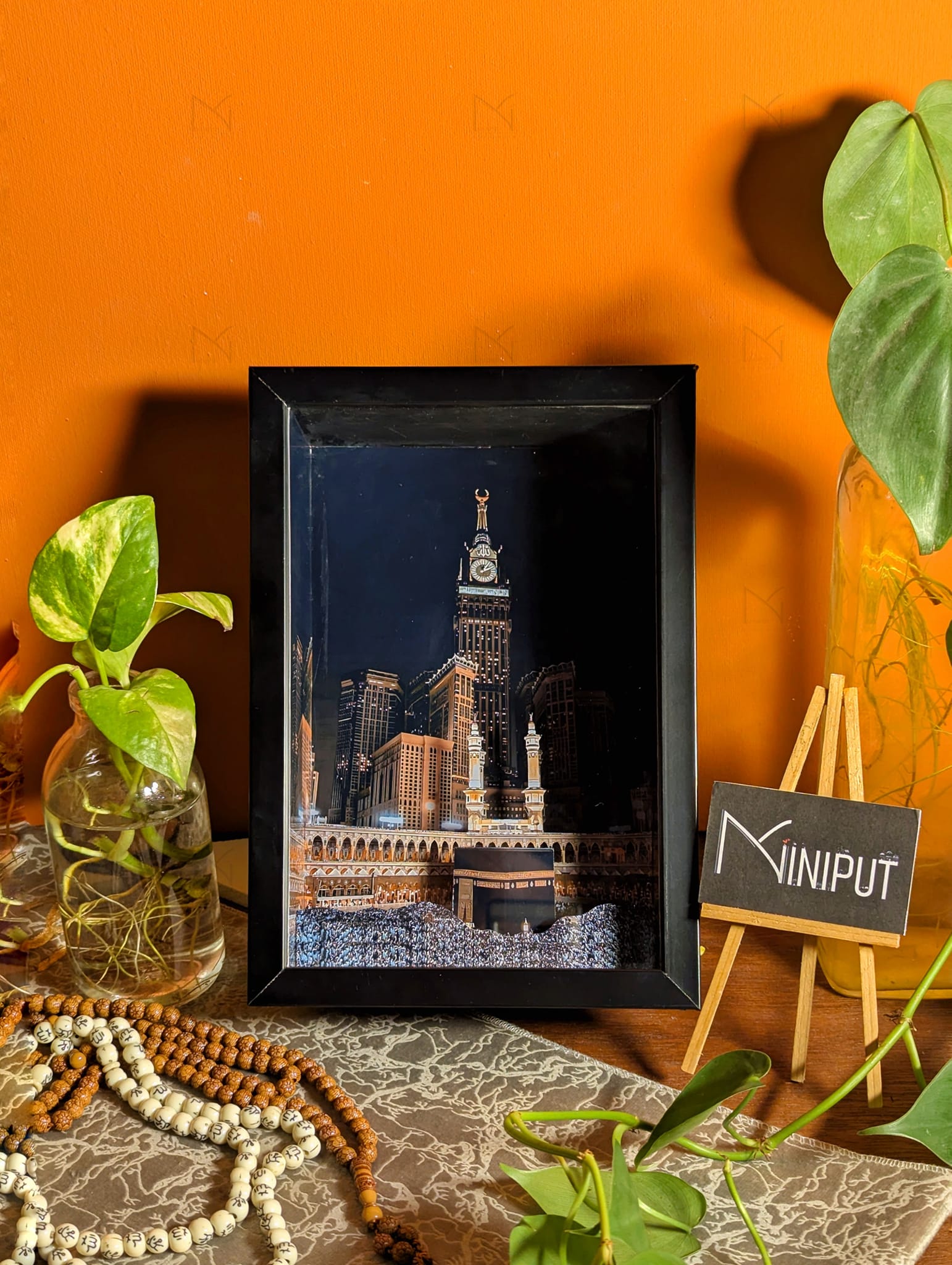 miniature kaaba decor